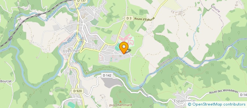 localisation de l'entreprise MONSIEUR ROMAIN GROSJEAN à UZERCHE