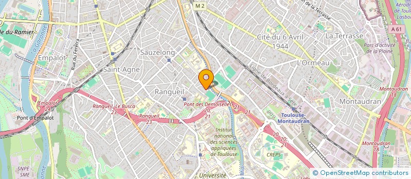 localisation de l'entreprise MONSIEUR ROMAIN GROTTO à TOULOUSE