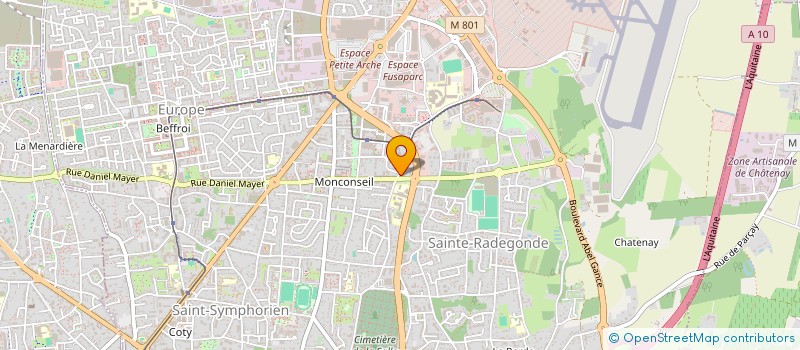 localisation de l'entreprise MONSIEUR ROMAIN GUIBERTEAU  TOURS