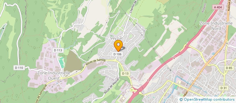 localisation de l'entreprise MONSIEUR ROMAIN GUIGNOT à OYONNAX