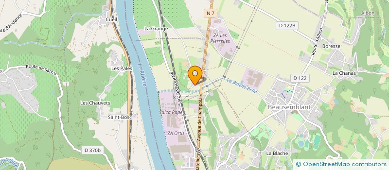 localisation de l'entreprise MONSIEUR ROMAIN GUILLET  LAVEYRON