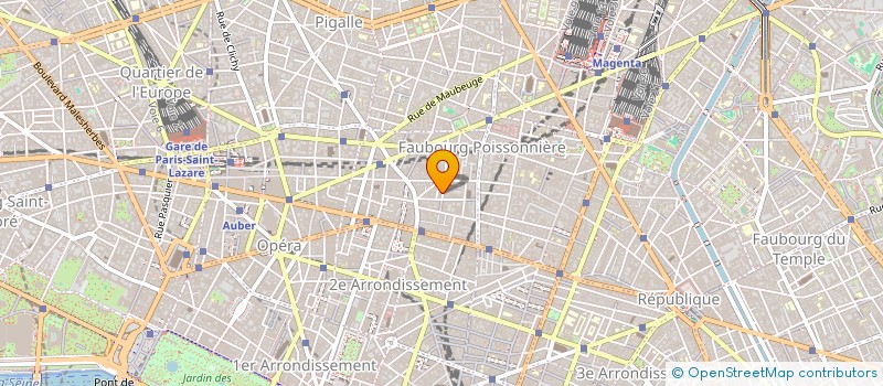 localisation de l'entreprise MONSIEUR ROMAIN GUILLLAUME  PARIS