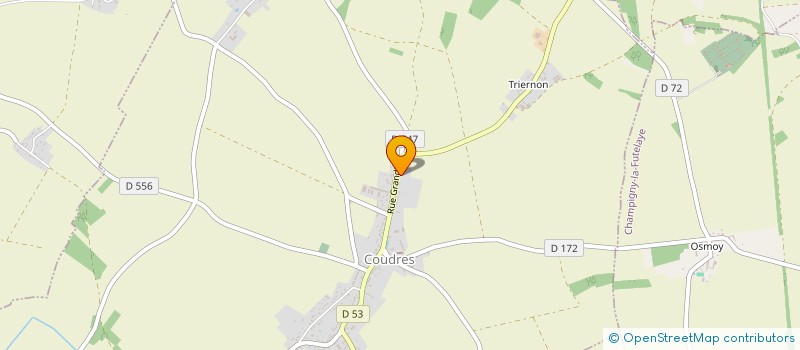 localisation de l'entreprise MONSIEUR ROMAIN GUILLON  COUDRES