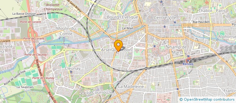 localisation de l'entreprise MONSIEUR ROMAIN GUINARD  RENNES