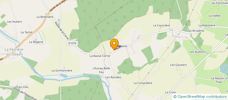 localisation de l'entreprise MONSIEUR ROMAIN GUITTON à BONSMOULINS