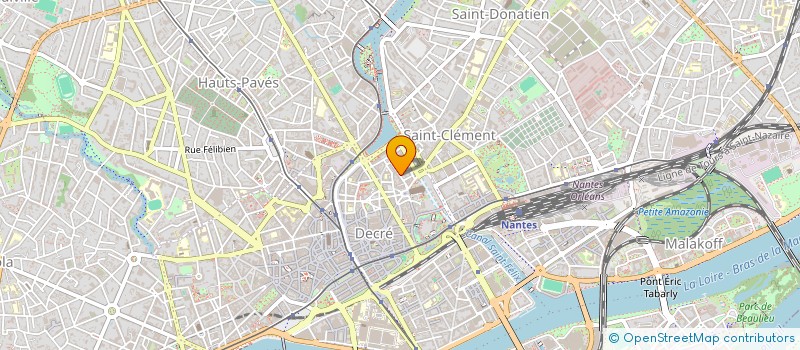 localisation de l'entreprise MONSIEUR ROMAIN GUIVARCH  NANTES