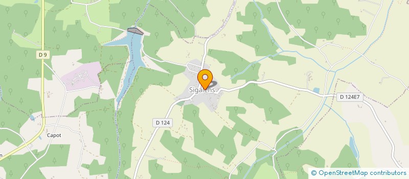 localisation de l'entreprise MONSIEUR ROMAIN GUYOT  SIGALENS