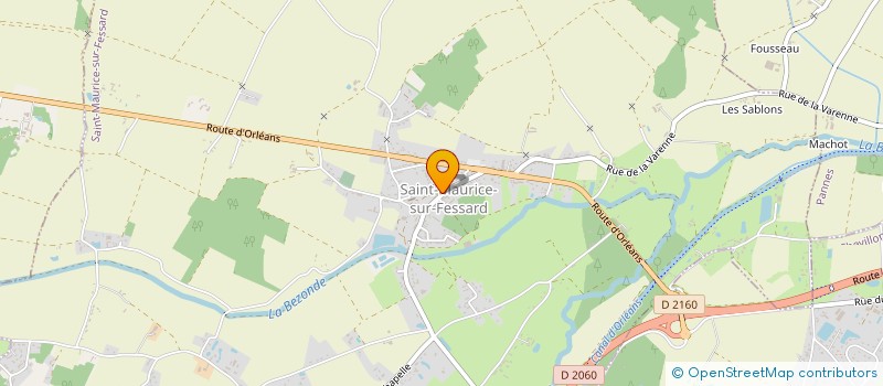 localisation de l'entreprise MONSIEUR ROMAIN HABERT à SAINT-MAURICE-SUR-FESSARD