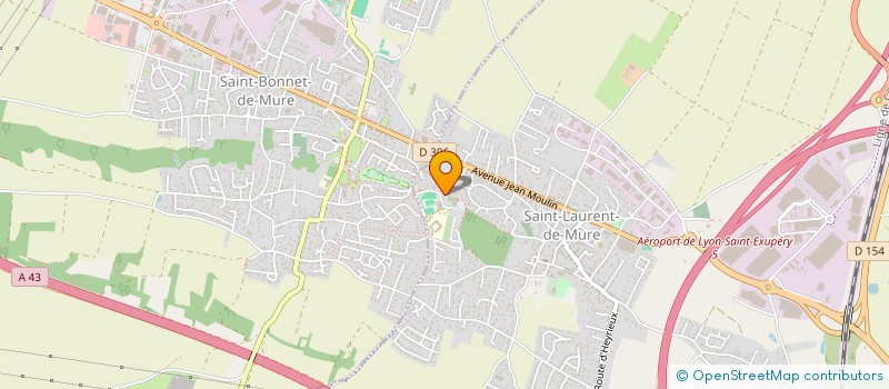 localisation de l'entreprise MONSIEUR ROMAIN HADDADI  CHARVIEU-CHAVAGNEUX