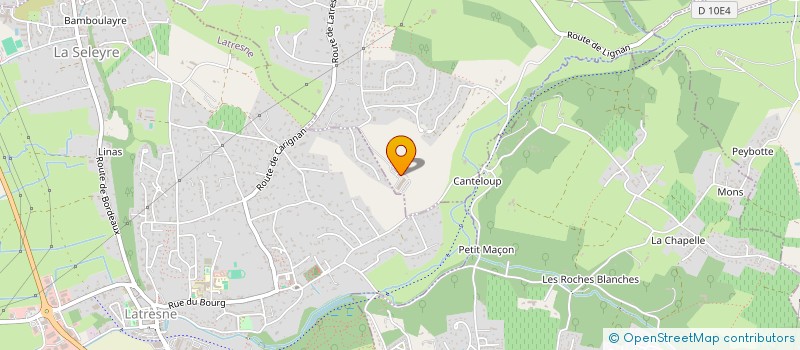 localisation de l'entreprise MONSIEUR ROMAIN HADOUR  CARIGNAN-DE-BORDEAUX