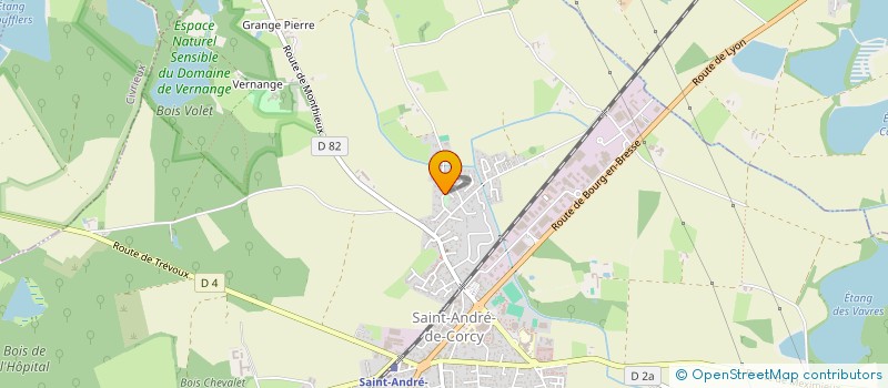 localisation de l'entreprise MONSIEUR ROMAIN HAHN  SAINT-ANDRE-DE-CORCY