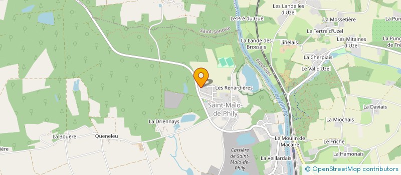 localisation de l'entreprise MONSIEUR ROMAIN HAMARD  SAINT-MALO-DE-PHILY