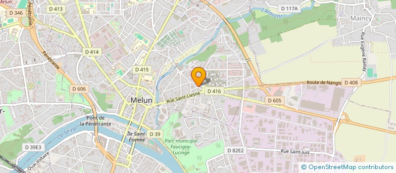 localisation de l'entreprise MONSIEUR ROMAIN HANOT  MELUN