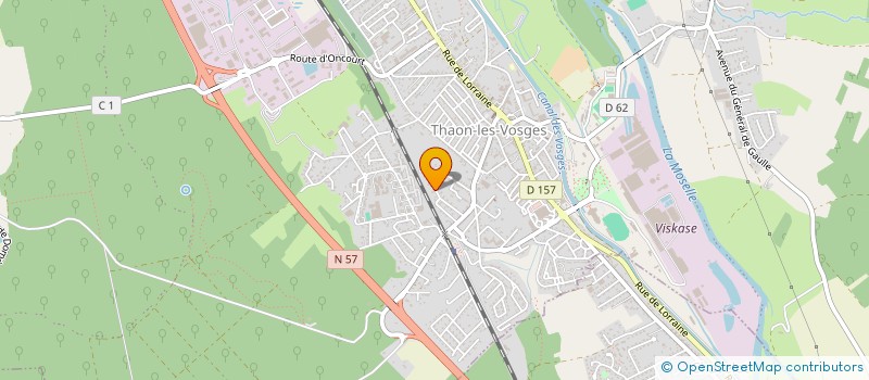 localisation de l'entreprise MONSIEUR ROMAIN HANTZ  THAON-LES-VOSGES