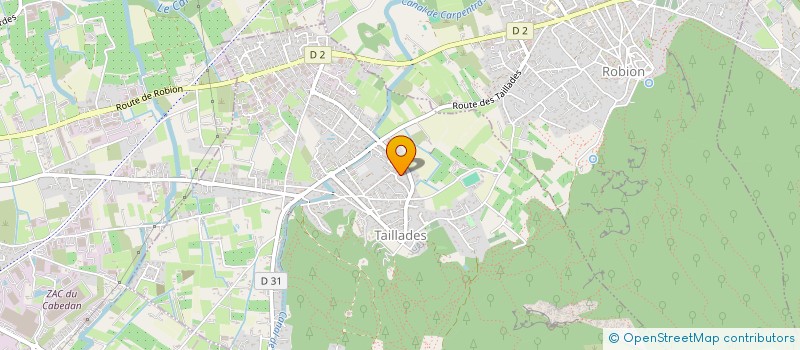 localisation de l'entreprise MONSIEUR ROMAIN HAQUET  TAILLADES