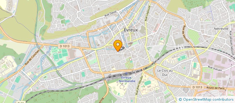 localisation de l'entreprise MONSIEUR ROMAIN HARDY  EVREUX