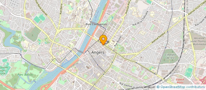 localisation de l'entreprise MONSIEUR ROMAIN HARIVEAU à ANGERS