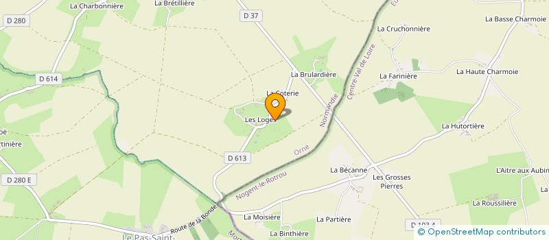 localisation de l'entreprise MONSIEUR ROMAIN HATTON à LES MENUS