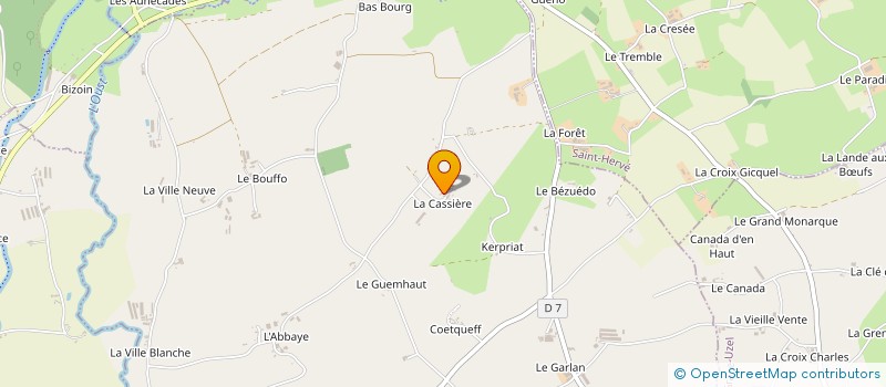 localisation de l'entreprise MONSIEUR ROMAIN HAUTE  SAINT-THELO