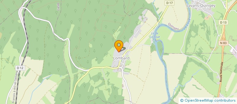 localisation de l'entreprise MONSIEUR ROMAIN HAUTOT  LOMBARD