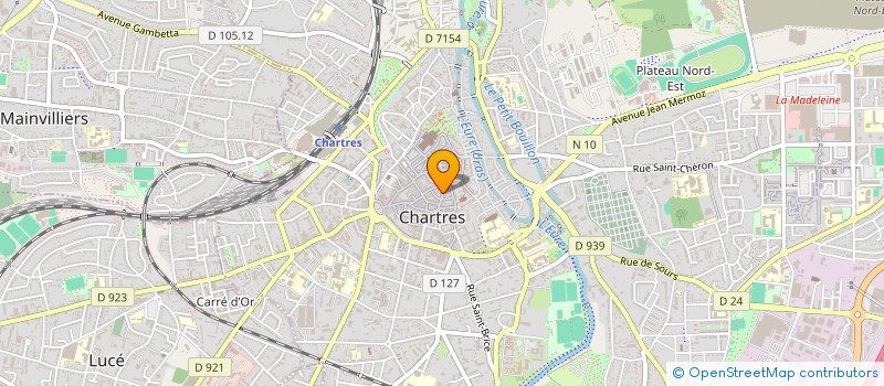 localisation de l'entreprise MONSIEUR ROMAIN HAYE à CHARTRES