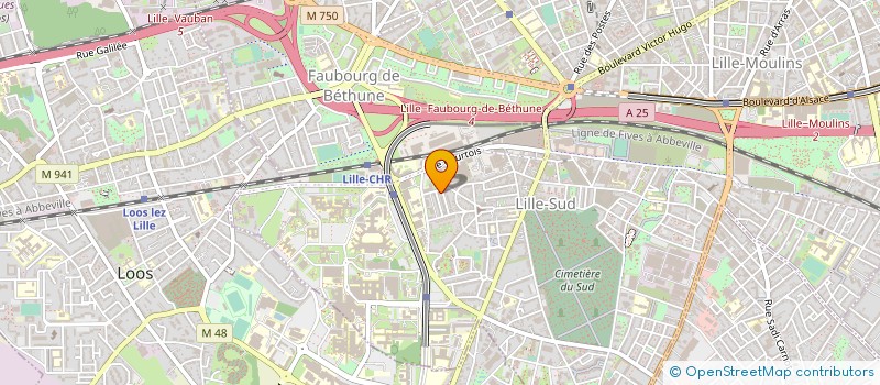 localisation de l'entreprise MONSIEUR ROMAIN HEBERT à LILLE