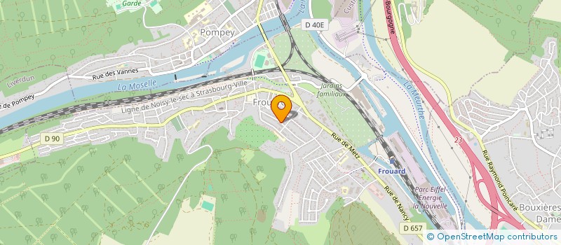 localisation de l'entreprise MONSIEUR ROMAIN HELIERE  FROUARD