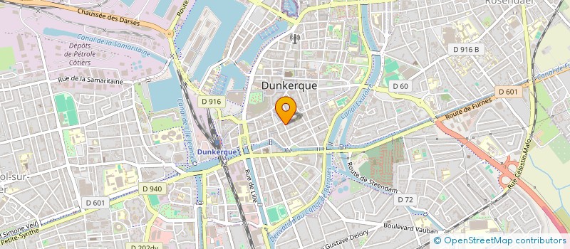 localisation de l'entreprise MONSIEUR ROMAIN HEMBERT à DUNKERQUE