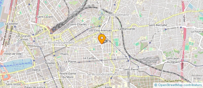 localisation de l'entreprise MONSIEUR ROMAIN HENEYNI à MARSEILLE