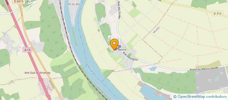 localisation de l'entreprise MONSIEUR ROMAIN HENNACHE  ANDE