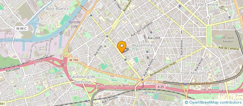 localisation de l'entreprise MONSIEUR ROMAIN HERF à LILLE