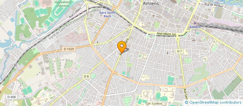 localisation de l'entreprise MONSIEUR ROMAIN HETROY  AMIENS