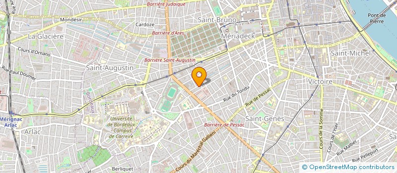 localisation de l'entreprise MONSIEUR ROMAIN HORRUT  BORDEAUX