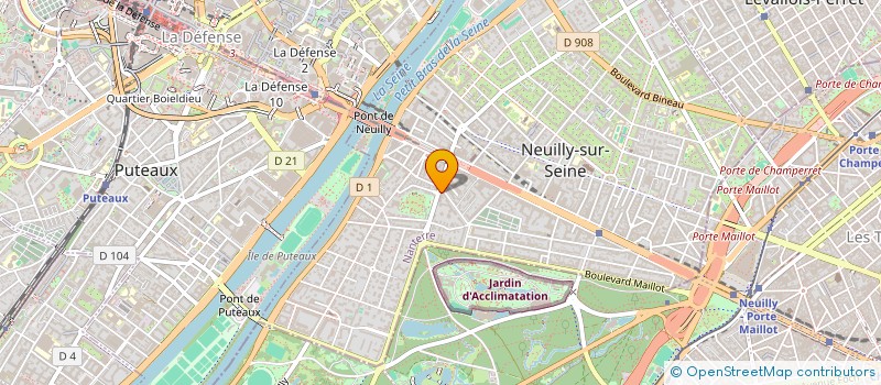 localisation de l'entreprise MONSIEUR ROMAIN HOSSARD à NEUILLY-SUR-SEINE