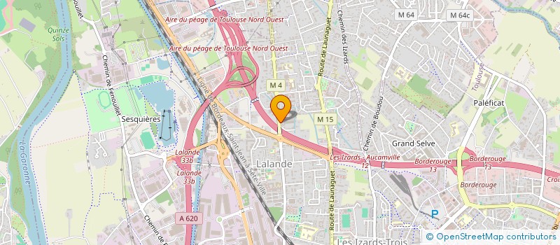 localisation de l'entreprise MONSIEUR ROMAIN HOURDEL  TOULOUSE