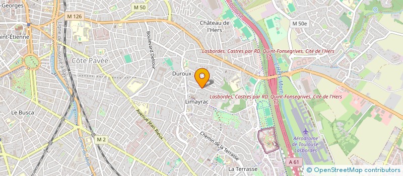 localisation de l'entreprise MONSIEUR ROMAIN HUET à TOULOUSE