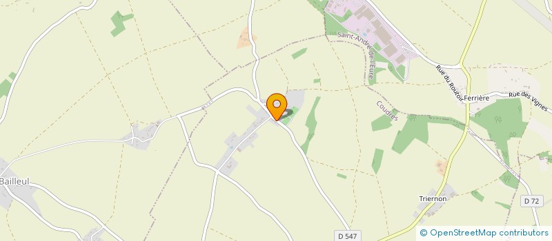 localisation de l'entreprise MONSIEUR ROMAIN HUSSON  COUDRES