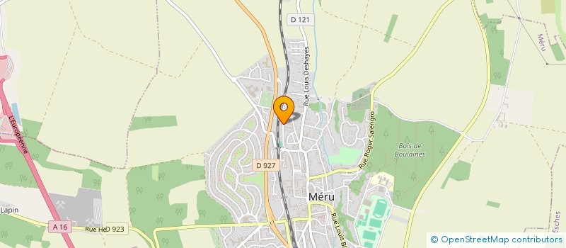 localisation de l'entreprise MONSIEUR ROMAIN HUSSON  MERU