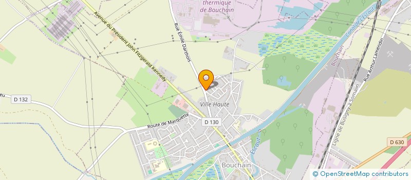 localisation de l'entreprise MONSIEUR ROMAIN HUTTE  HUISMES