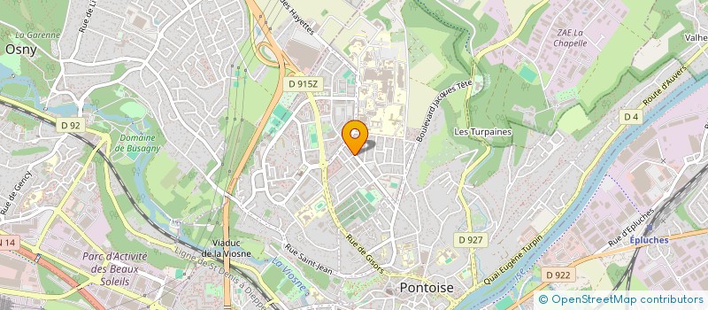 localisation de l'entreprise MONSIEUR ROMAIN IAFRATE à PONTOISE