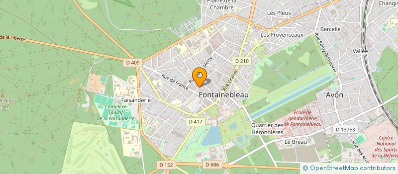 localisation de l'entreprise MONSIEUR ROMAIN IANNETTA à FONTAINEBLEAU
