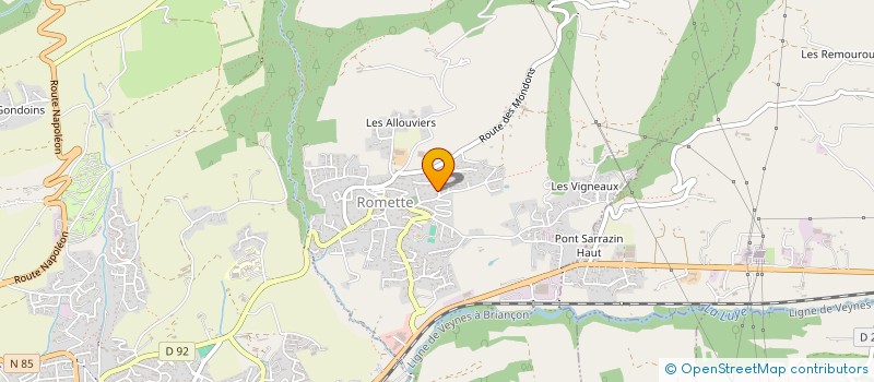 localisation de l'entreprise MONSIEUR ROMAIN INGIULLA  GAP