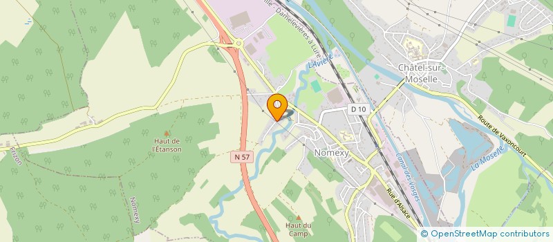 localisation de l'entreprise MONSIEUR ROMAIN JACQUET  NOMEXY