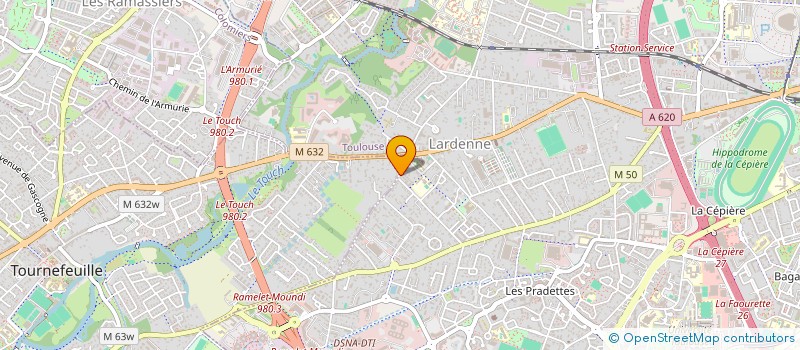 localisation de l'entreprise MONSIEUR ROMAIN JALBERT à TOULOUSE