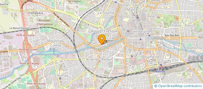 localisation de l'entreprise MONSIEUR ROMAIN JAMET à RENNES