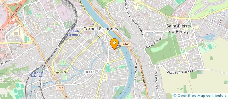 localisation de l'entreprise MONSIEUR ROMAIN JAMET à CORBEIL-ESSONNES