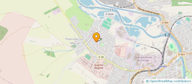 localisation de l'entreprise MONSIEUR ROMAIN JANIN à THIERVILLE-SUR-MEUSE