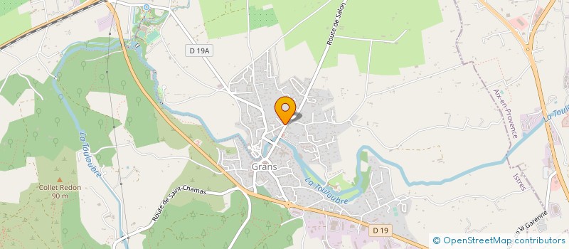 localisation de l'entreprise MONSIEUR ROMAIN JAOUDAT  GRANS