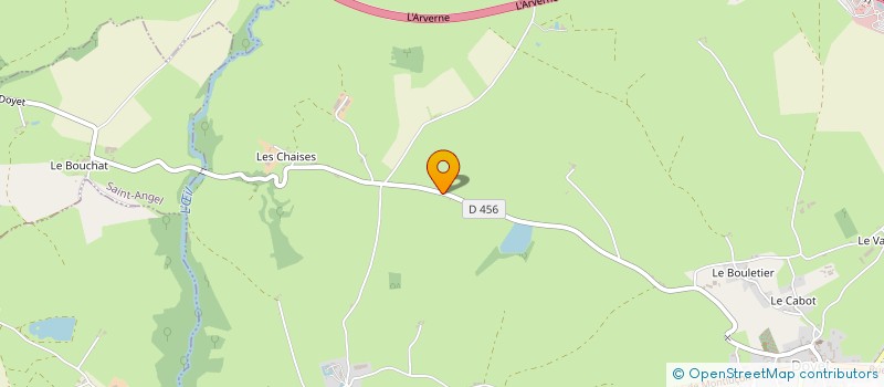 localisation de l'entreprise MONSIEUR ROMAIN JARDOUX  BIZENEUILLE