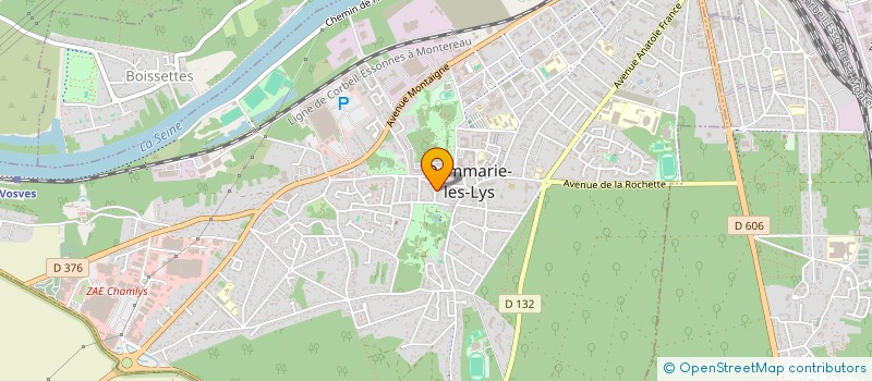 localisation de l'entreprise MONSIEUR ROMAIN JARRIAU  DAMMARIE-LES-LYS